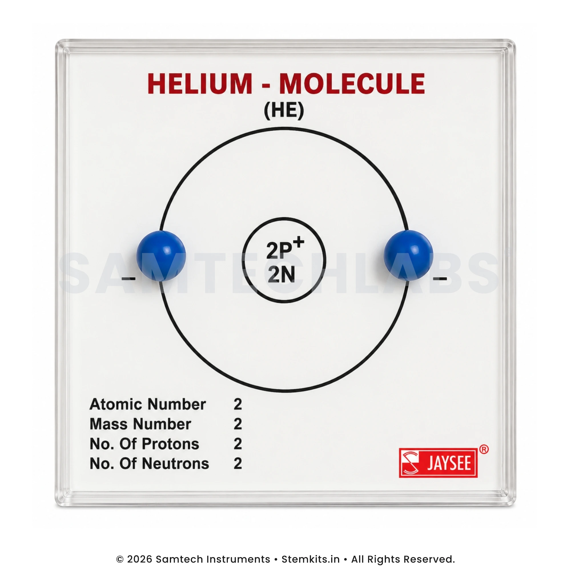 Helium Molecule Model manufacturer in India
