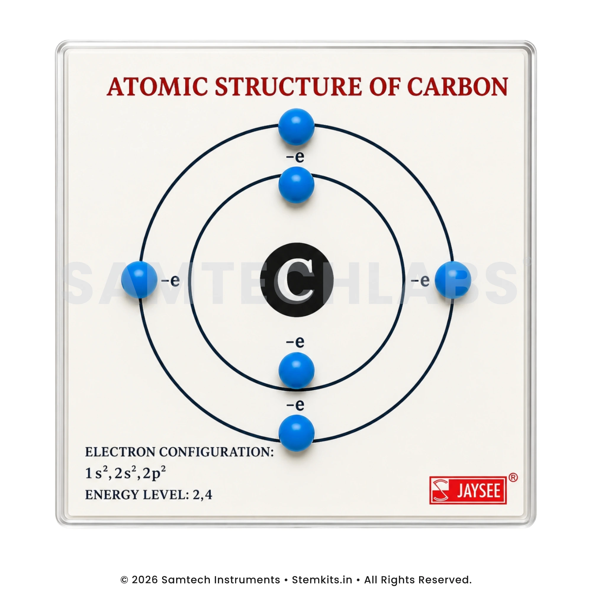 Atomic Structure of Carbon Model manufacturer in India