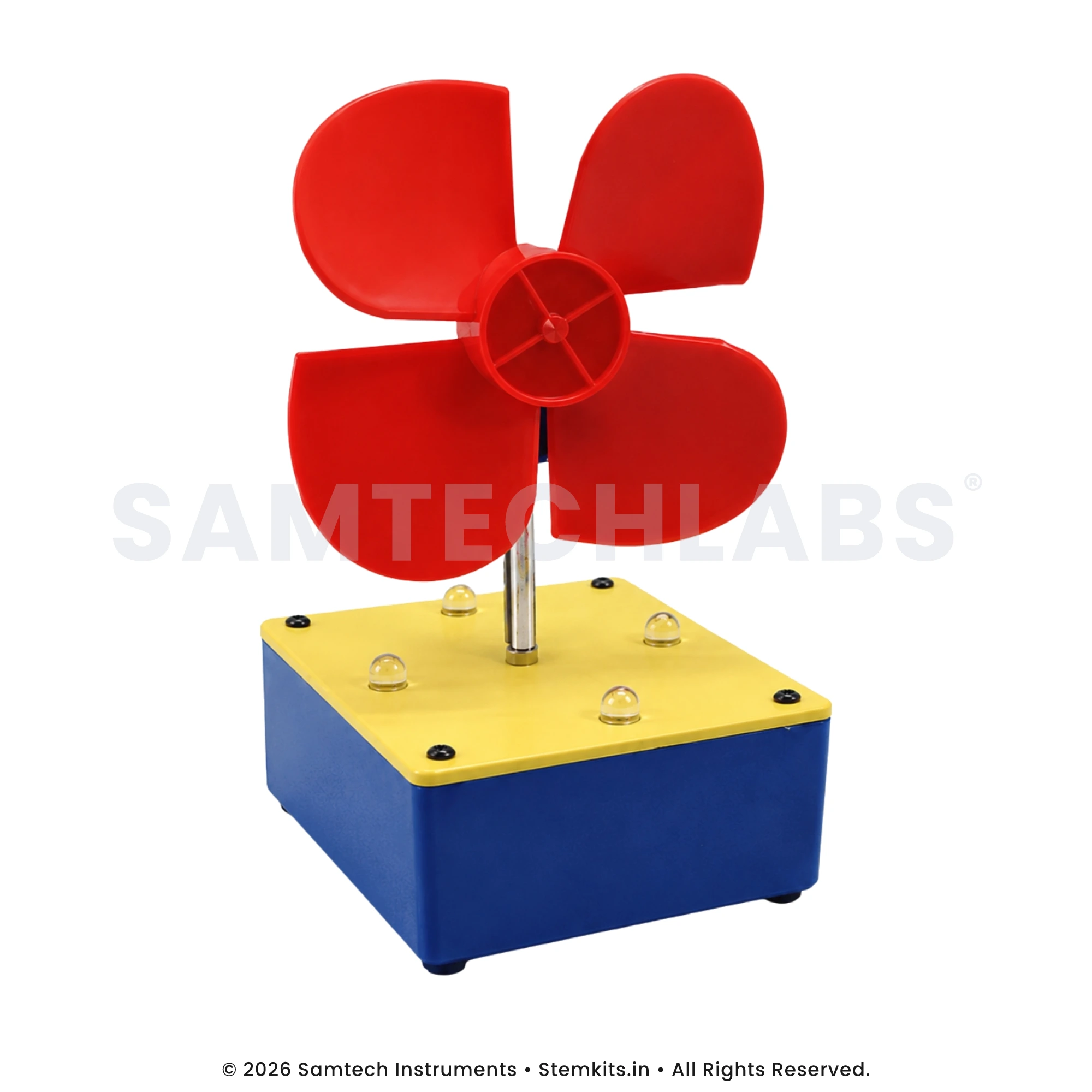 Windmill renewable energy STEM kit for hands-on student learning
