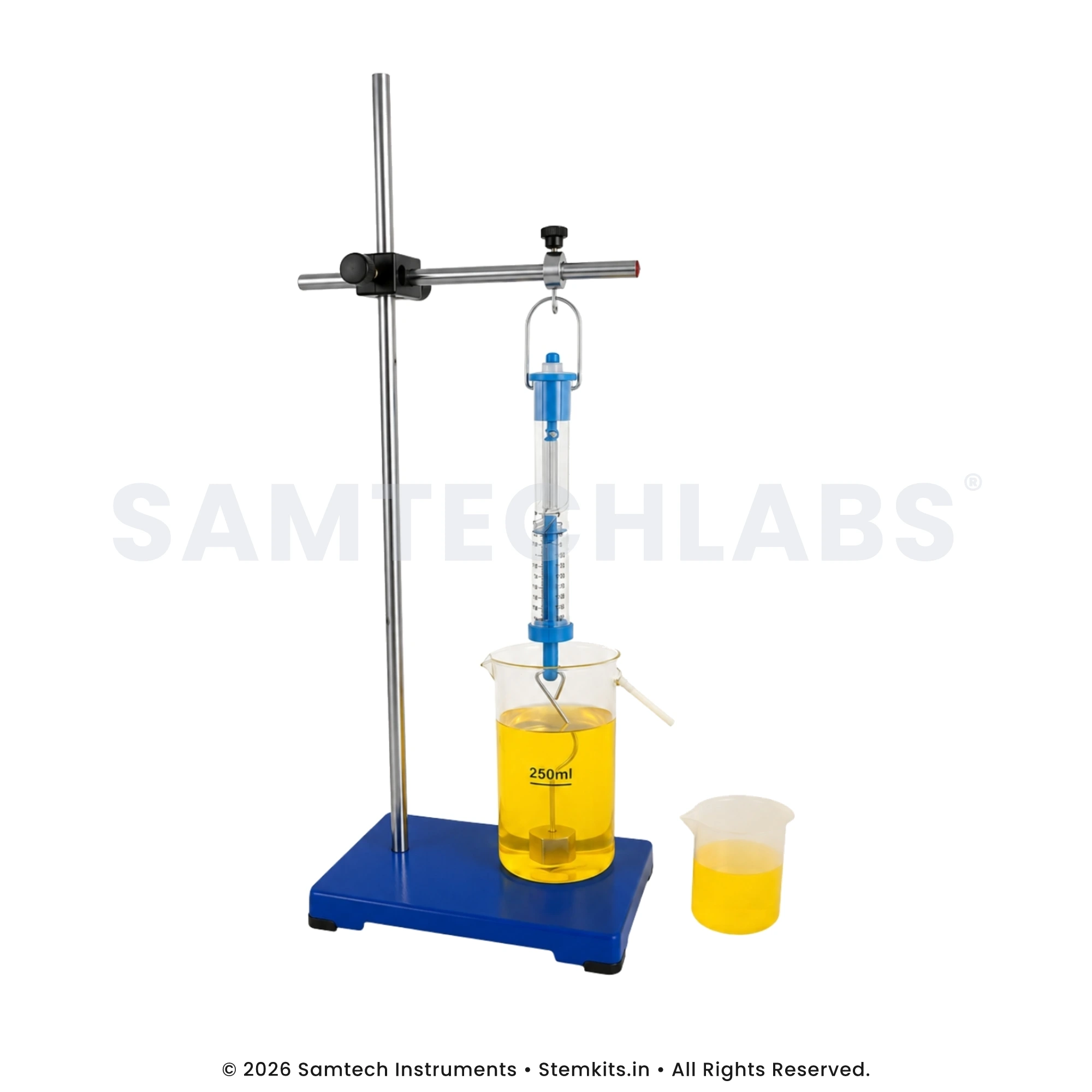 Archimedes principle kit demonstrating buoyancy and displacement