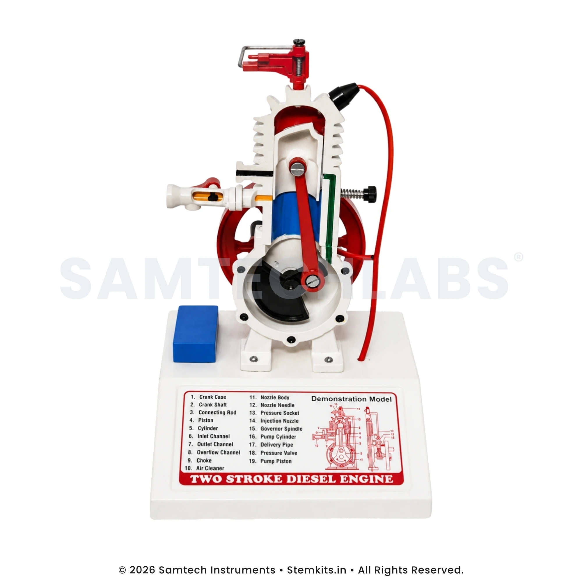 2 Stroke Diesel Engine Model manufacturer in India