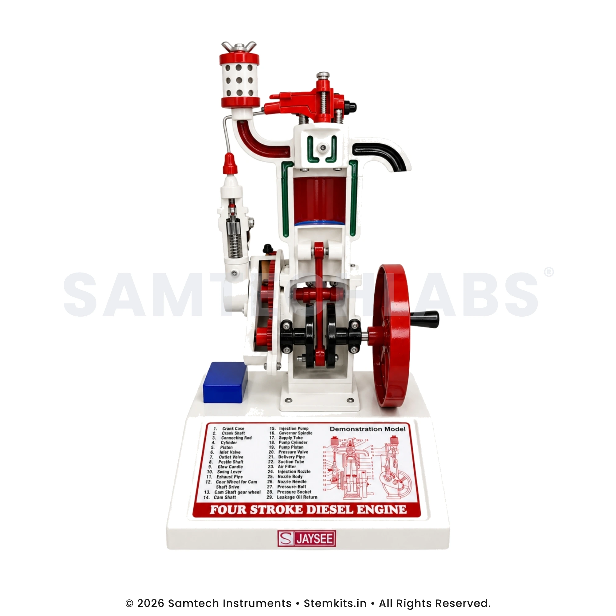 4 Stroke Diesel Engine Model manufacturer in India