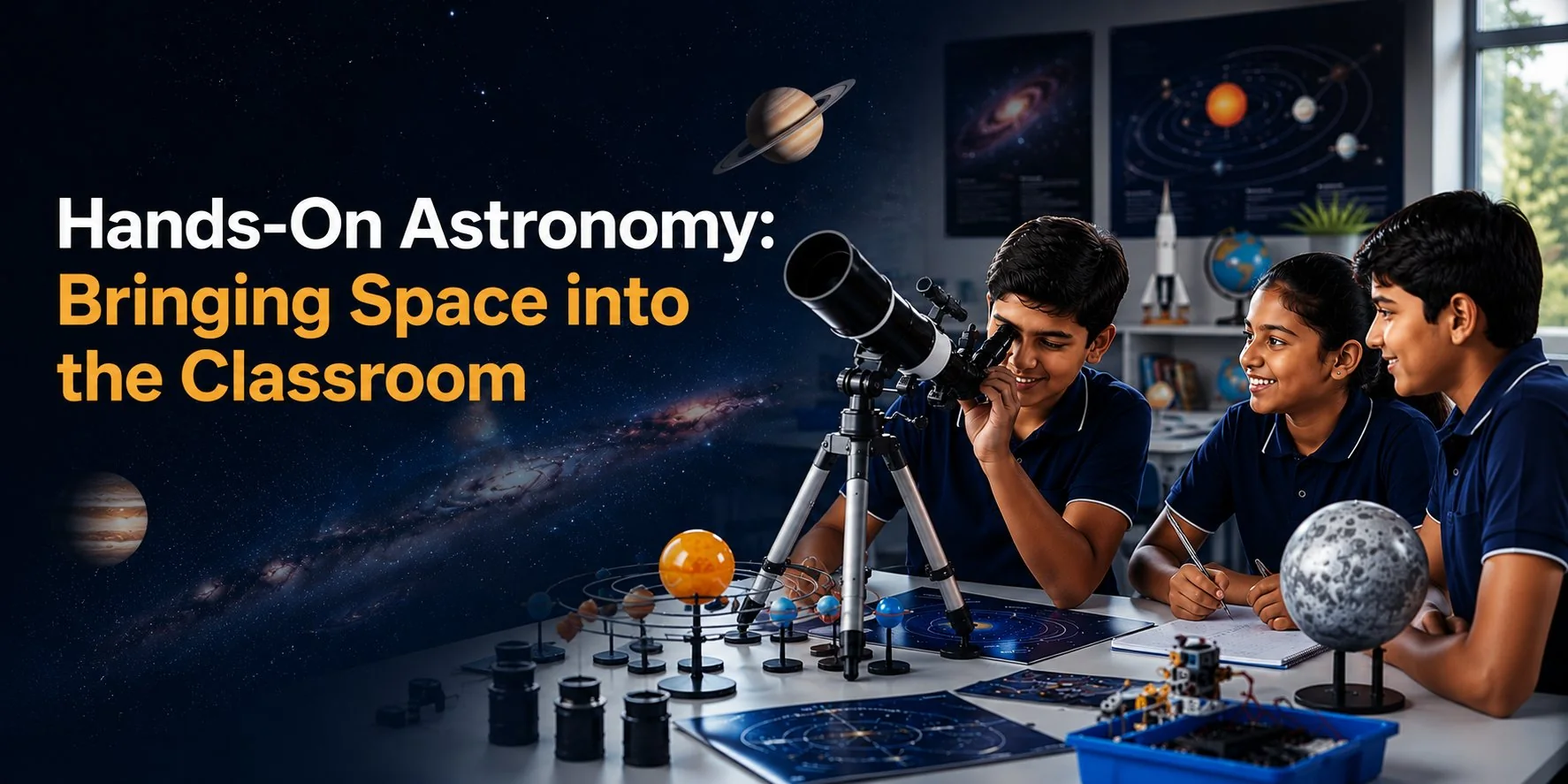 Hands-On Astronomy: Bringing Space into the Classroom