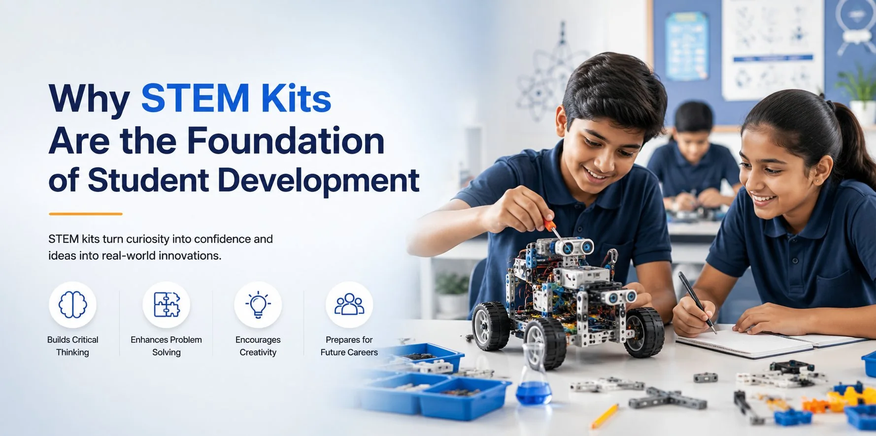 Why STEM Kits Are the Foundation of Student Development