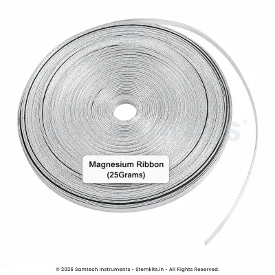 Magnesium Ribbon (25Grams) manufacturer in India