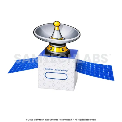 Communication Satellite Model (Set of 50) manufacturer in India