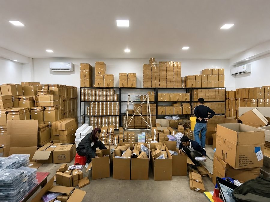 Samtech warehouse and dispatch